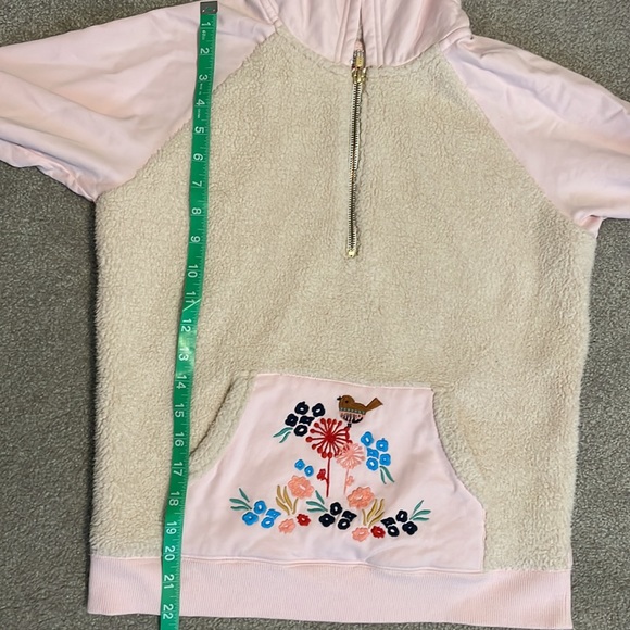 Hanna Andersson Half Zip Warm Sweatshirt size 150 (12) - Picture 6 of 7